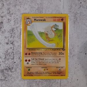 Marowak Pokémon 90’s Trading Card